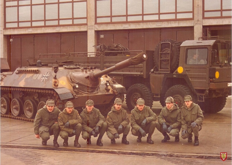 2 Zug InstAusbKp 5-6 AusbGrp neuer 5- Tonner 1 Q  1981