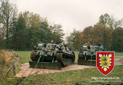1988-11 - Breite Kette - Gut Blumendorf - Bergung eines BPz PzPiKp 170 durch das PzBtl 174 InstZg aus dem Moor (3)