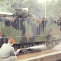 Panzer waschen