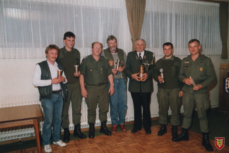 1989 - Vergleichsschiessen mit der Bürgerschützengilde Bad Oldesloe (1)