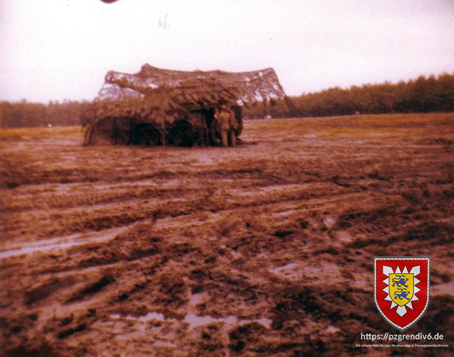 1981 - Haubitzen in Stellung