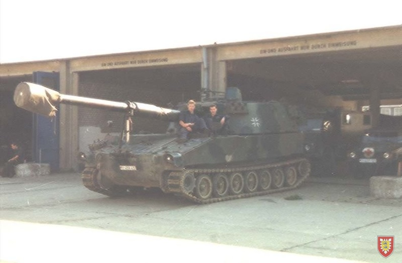 M 109 A3 im T-Bereich 3  Bttr  1989 
