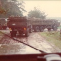 1976 - Bergen - Marsch mit LKW
