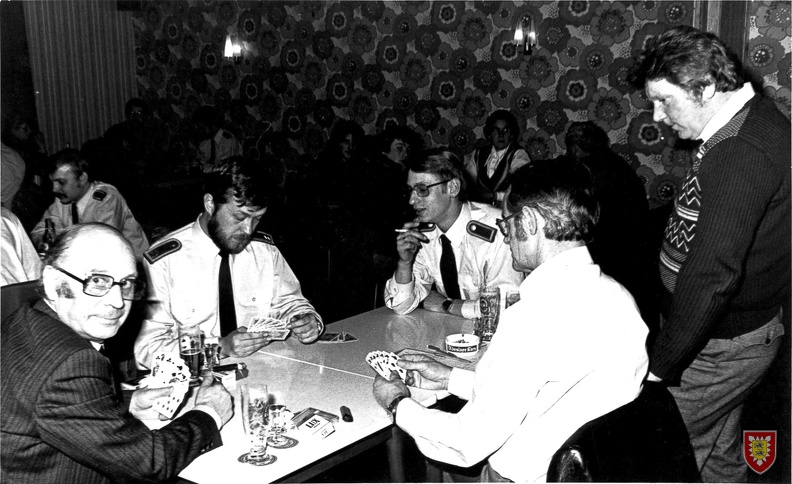 1974 - Skatturnier in Garbek