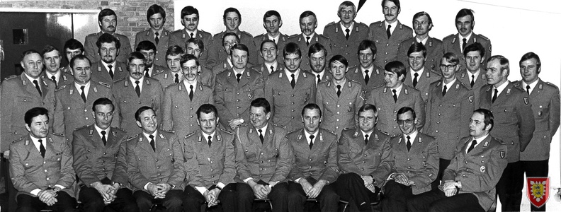1974-12 - Uffz Korps der 1 Kompanie