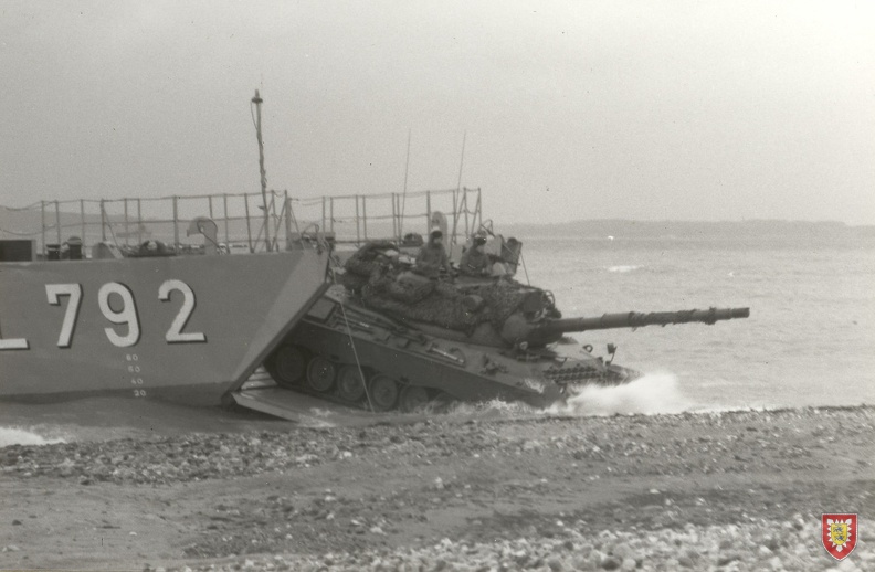 1986 09 Aprill Amphibische lande Übung mit der Marine