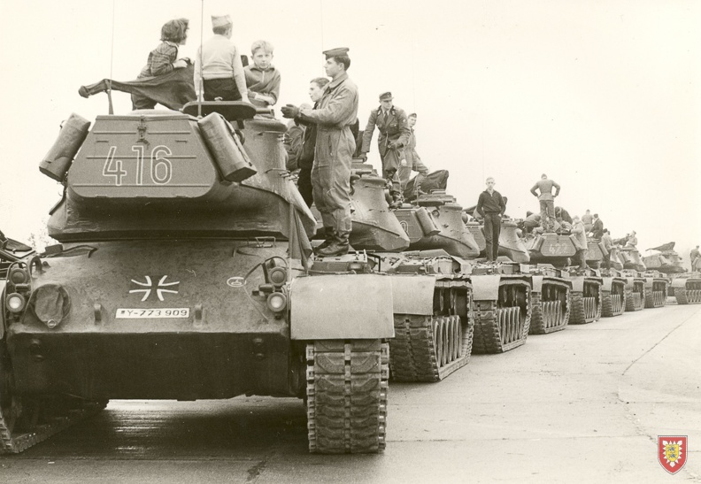1960 Hold Fast Panzer der 4.- auf dem Marsch