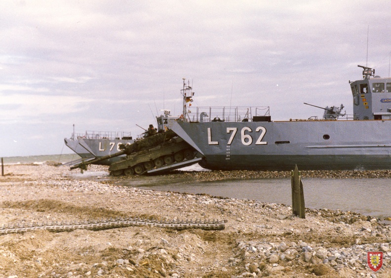 1986 Amphibische Übung Anlandung (2)