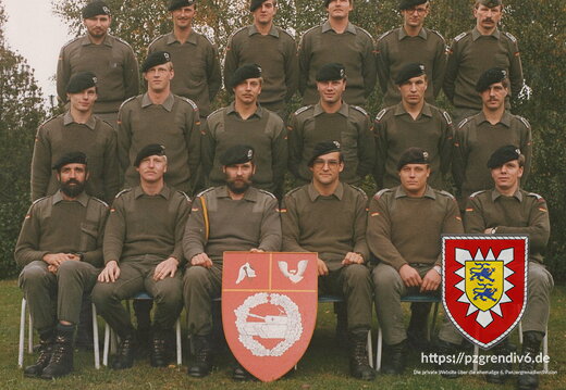 1989-10 3./PzBtl 184 Führungskorps
