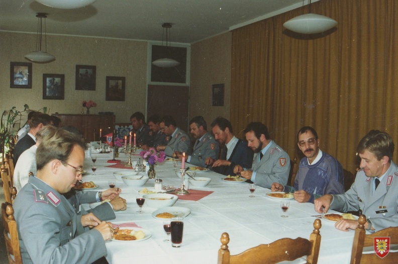 1991-10 Gemeinsames Mittagessen PzBtl 184 - 2
