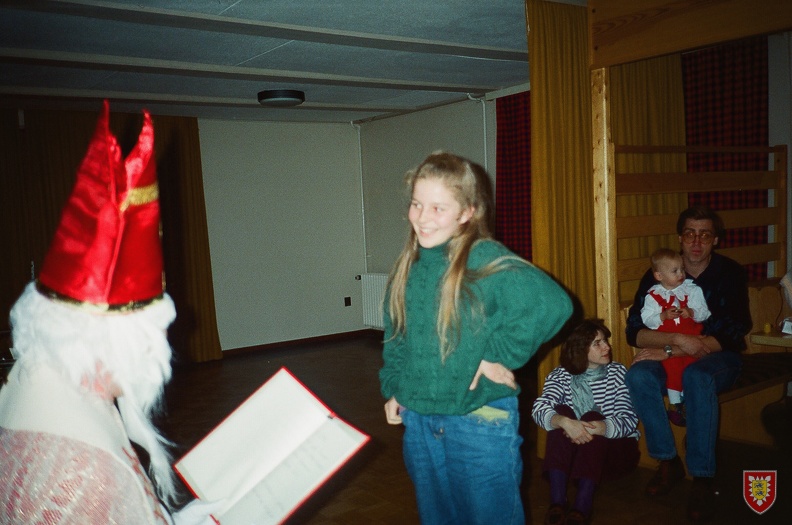 1990-12-06 Nikolausfeier im Offizierheim Boostedt - 1