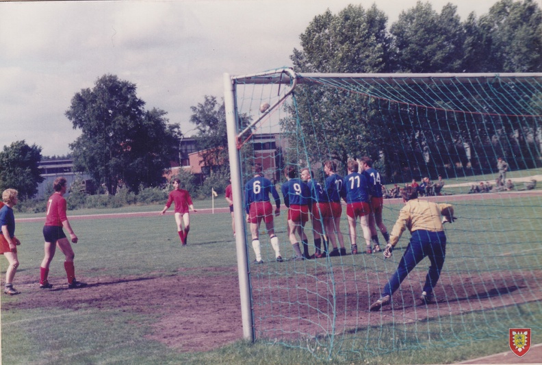 1985 - Boostedt - Fussballturnier (3 Btr gegen Bataillon 185) 1