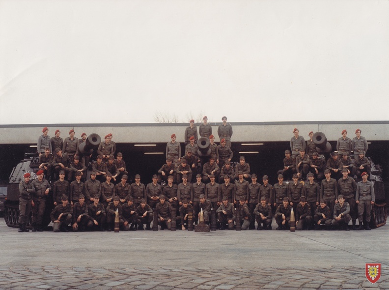1982-10 - Rahlstedt - Grundausbildung in 5 Btr PzArtBtl 177