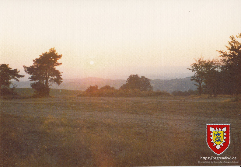 1975 - Sonnenaufgang Baumholder