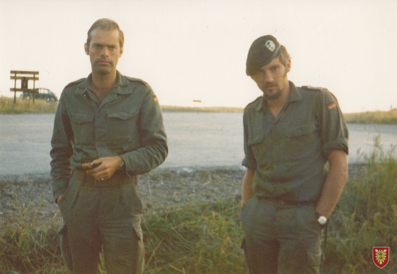 1975 - Baumholder -  Uffz Gross - Lt Rabe