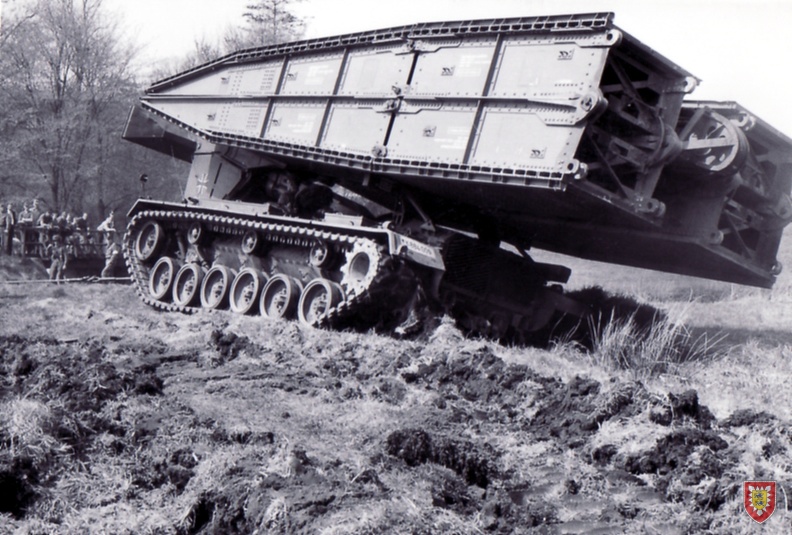 1968 Brückenlegepanzer Übung Trave 22 bis 25 April 1968 2