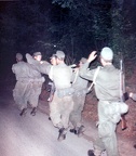 1968 Nachtausbildung Bergen einesVerwundeten 2
