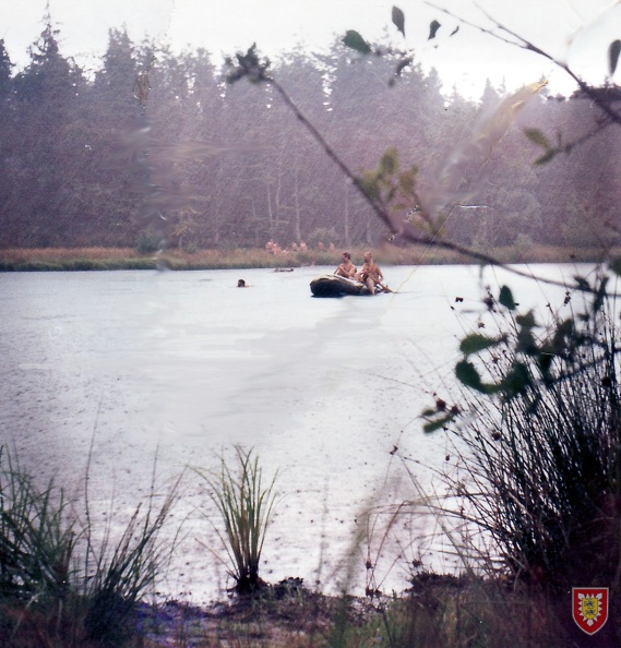 1968 Survival Training August 1968 Überwinden von Gewässern