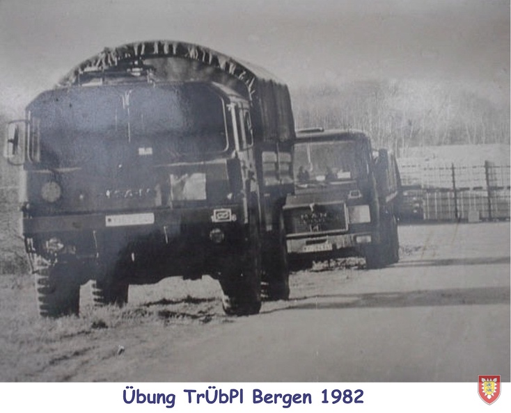 Truppenübungsplatz Bergen 1982