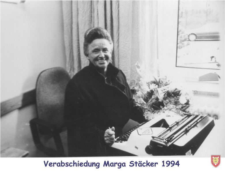 Verabschiedung Marga Stäcker 1994 (2)