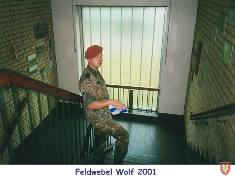 Feldwebel Wolf 2001