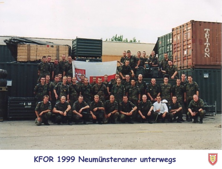 Neumünsteraner im Kosovo