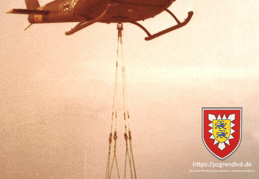 058 Bell UH1D mit 1 to Außenlast