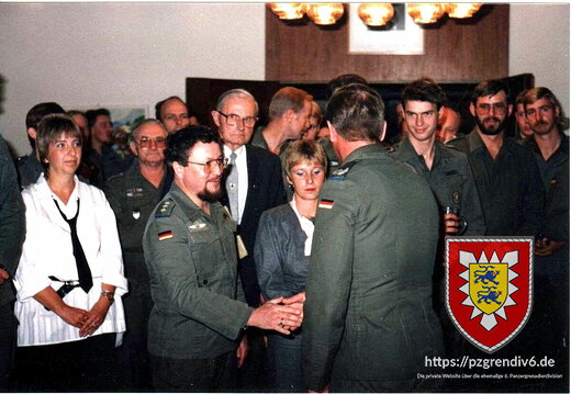 229 Willkommensgruß Inst Kp Maj. R.Damke