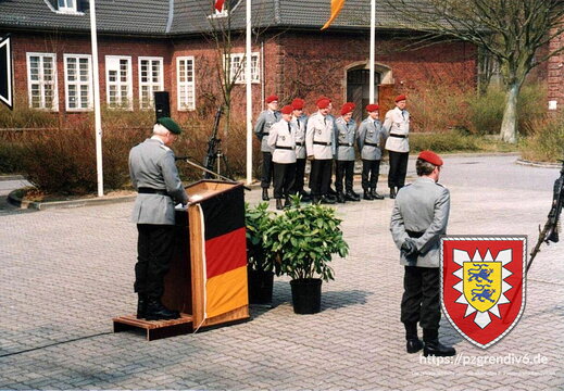 257 Würdigung Kp Chef Wagener