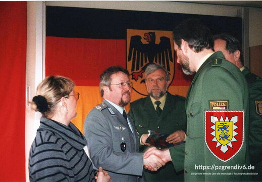 260 Verabschiedung von polizei Schleswig