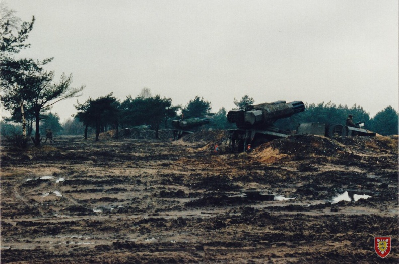1988 - TrÜbPl Munster - Die getarnte und gehärtete Feuerstellung (33)