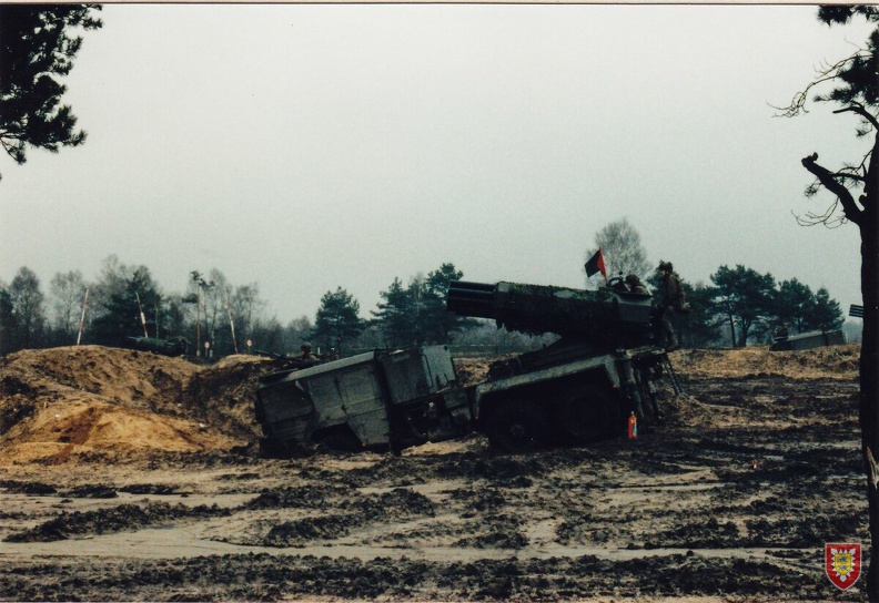 1988 - TrÜbPl Munster - Die getarnte und gehärtete Feuerstellung (24)