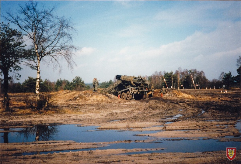 1988 - TrÜbPl Munster - Die getarnte und gehärtete Feuerstellung (19)