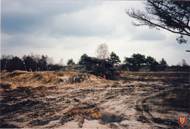 1988 - TrÜbPl Munster - Die getarnte und gehärtete Feuerstellung (20)