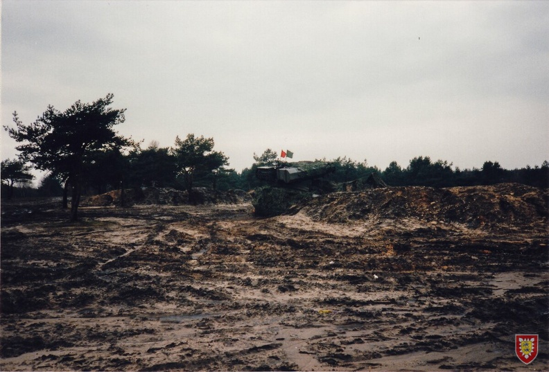 1988 - TrÜbPl Munster - Die getarnte und gehärtete Feuerstellung (11)