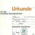 DSB-Urkunde 