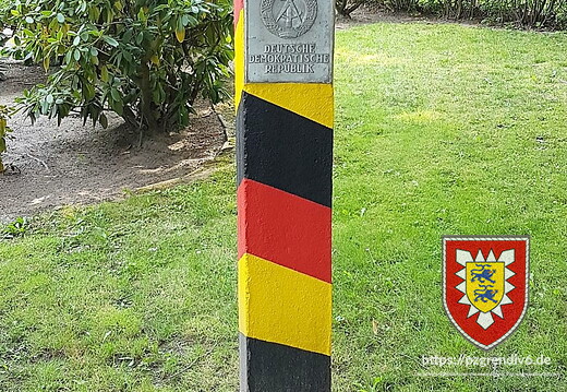 Alter Grenzpfahl