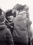 1960-01-08 - TrÜbPl Bergen - Hptm Reitz als Prüfer an der Rakete