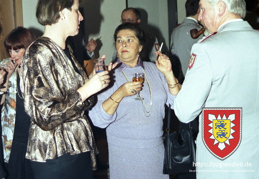 1987-03-22 - Verabschiedung OTL Meier + OLt Hähn