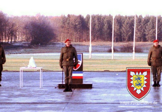 1991-01-14 - Btl-Appell mit 4 RakW MARS und Grzesiak