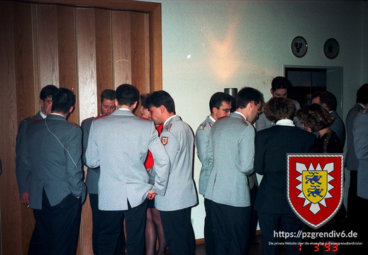 1993-03-01 - Verabsch OTL Geschke, Hptm Panzer, Hptm Reimers