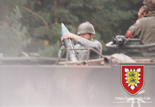 5.162 beim Truppenübungsplatz Aufenthalt Munster 89, erster Schuß