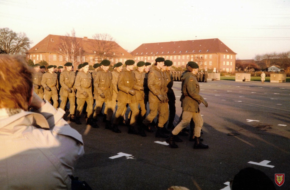 1986 Südring 3.161 Einmarsch im Gleichschritt zum Gelöbnis in der BMK 2