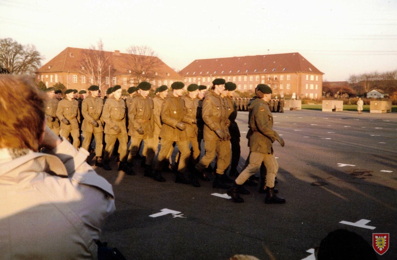 1986 Südring 3.161 Einmarsch im Gleichschritt zum Gelöbnis in der BMK 2