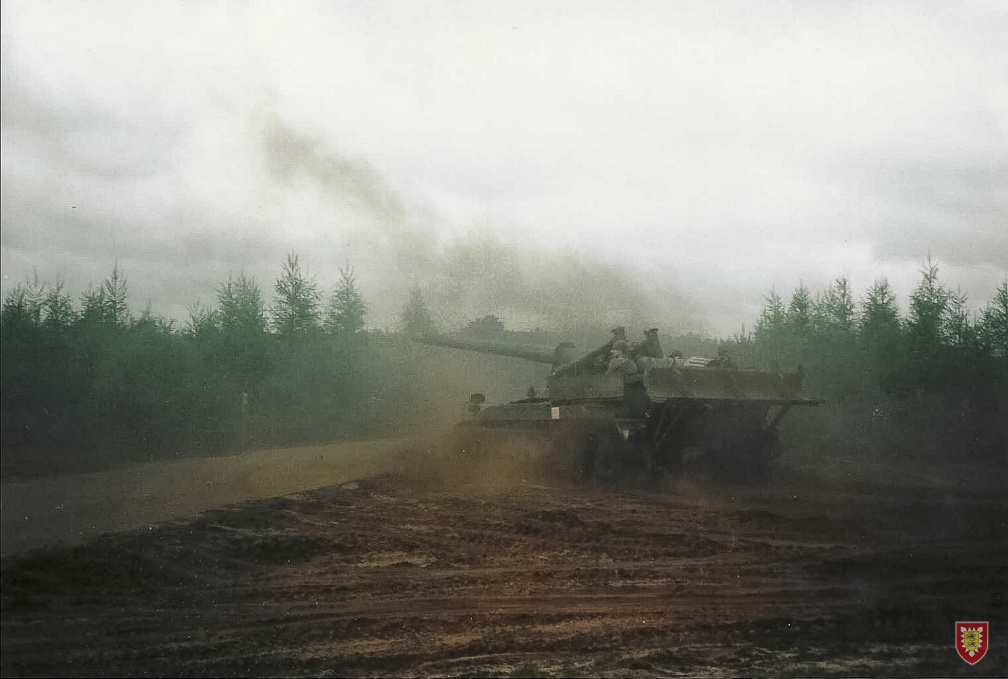 M107 in voller Fahrt