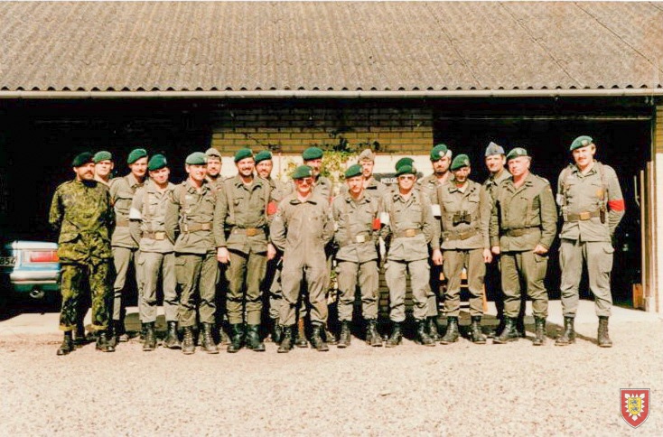 Uebung Schwarzer Panther - 1987 - diverse Uffze und Offze der 1 Kompanie