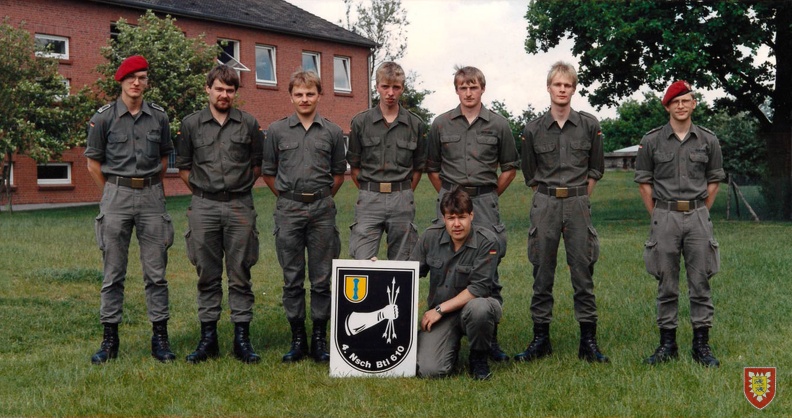 1988 - Grundausbildung - Gruppenbild 1