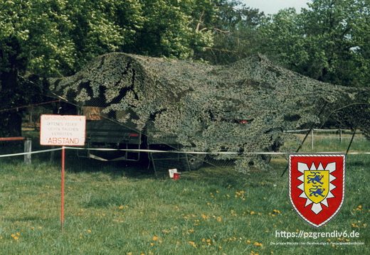 Wasserstofftransporter Wetterzug getarnt Munster 1993