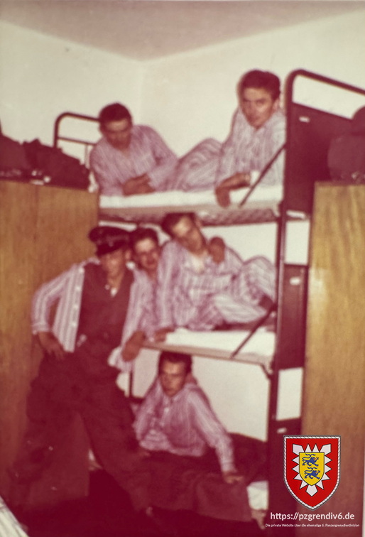 1963-05 - Husum - 4 Kp - PzGren Schloen, Thomsen, Halley, Andresen, Nititzki, Gesche