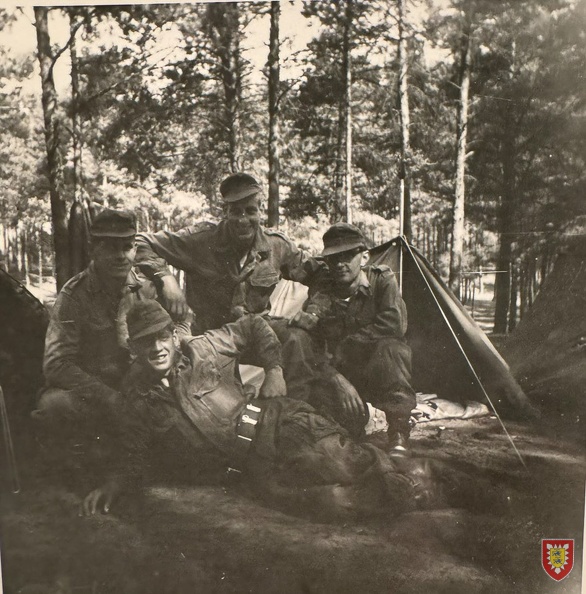 1963-07 - 4 Kp - TrÜbPl Munster Lager - Gruppenbild